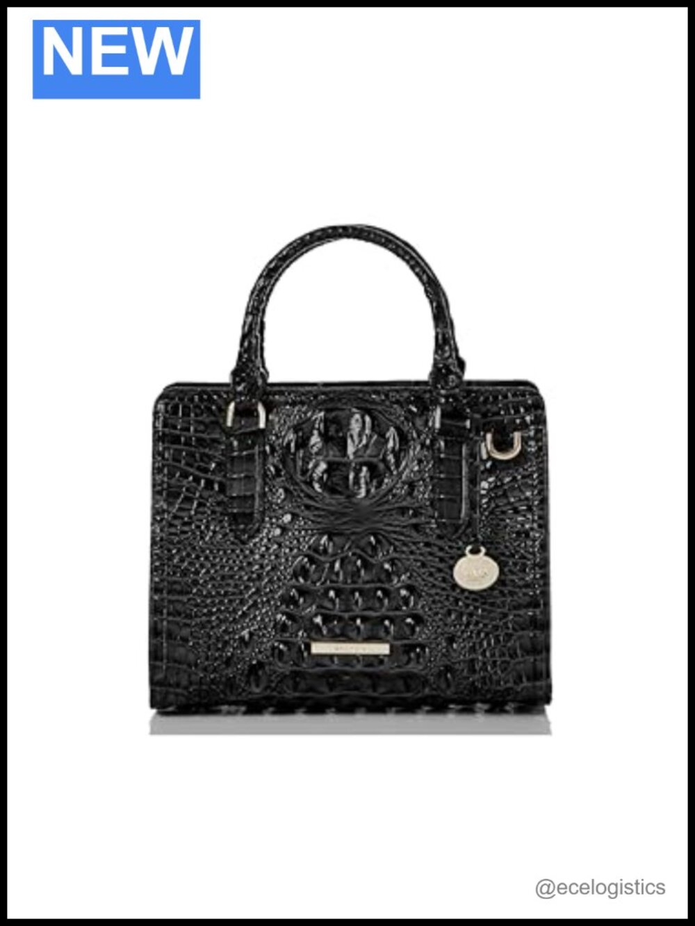 Leather Satchel Bag, Top Handle with Crossbody Strap, Work Bag